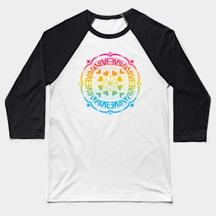 Pan Pride Mandala Baseball T-Shirt